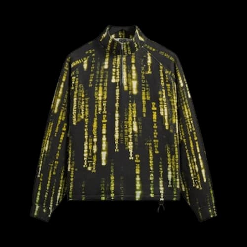Kith For The Matrix Code Vintage Nelson Quarter Zip 'Black'