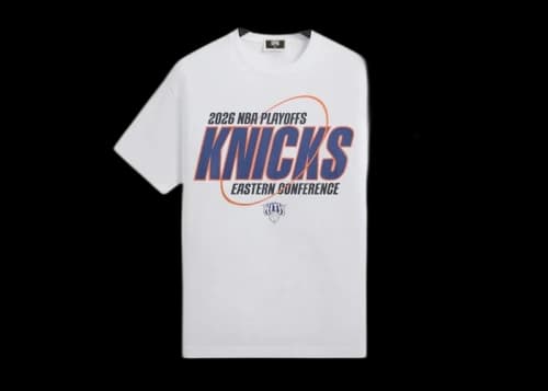 Kith x New York Knicks Playoffs Tee White