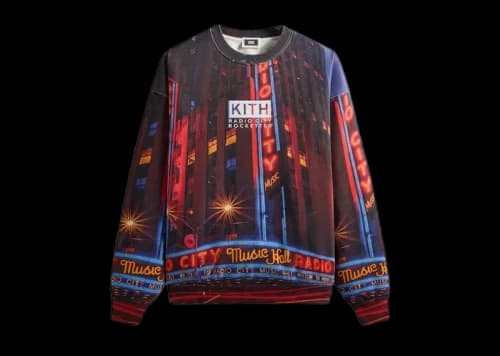 Kith Kithmas The Radio City Rockettes Nelson Crewneck Black