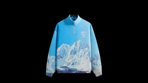 Kith Team USA Winter Mountain Quarter Zip Top Summit
