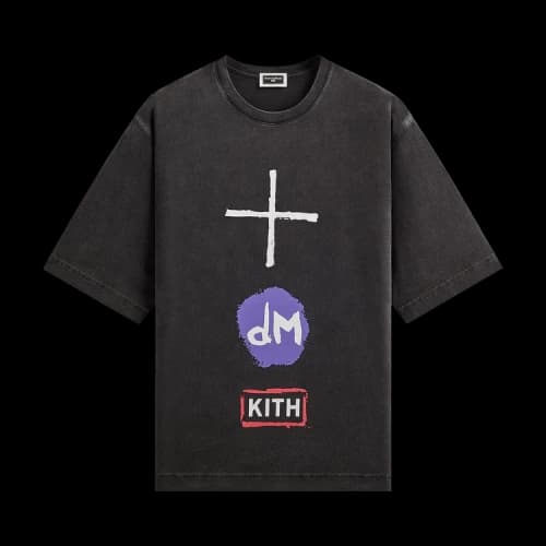 Kith Records For Depeche Mode Devotional Tour Vintage Alex Tee 'Black'
