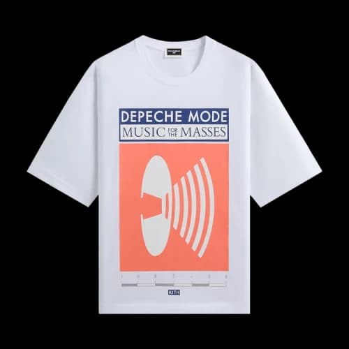 Kith Records For Depeche Mode Masses Tour Vintage Alex Tee 'White'