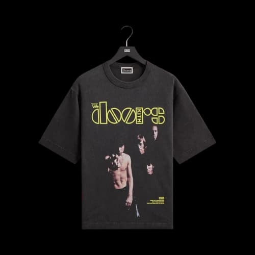Kith Records For The Doors Self Titled Vintage Alex Tee 'Black'