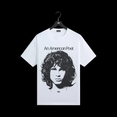 Kith Records For The Doors American Poet Tee 'White'