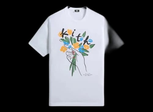 Kith Flowers Tee White