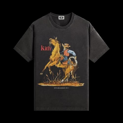 Kith Cowboy Vintage Tee 'Black'