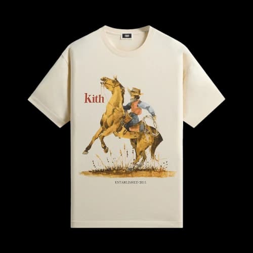 Kith Cowboy Vintage Tee 'Sandrift'
