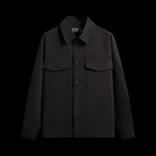 Kith Midweight Double Weave Ace Buttondown 'Black'