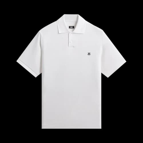 Kith Pique Ainslie Polo 'White'