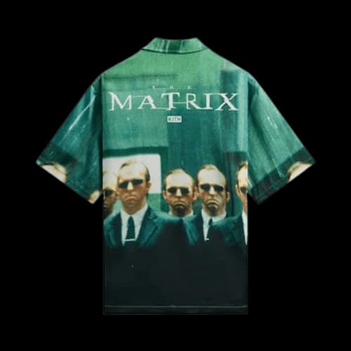 Kith For The Matrix All-Over Printed Thompson Camp Collar Shirt 'Taiga'
