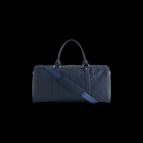 Kith Duffle Bag With Paisley Deboss 'Nocturnal'