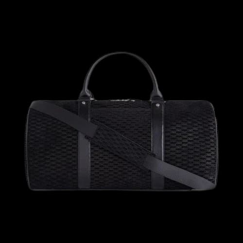 Kith Monogram Suede Traveler K55 Bag 'Black'