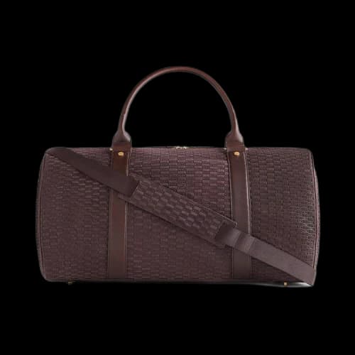 Kith Monogram Suede Traveler K55 Bag 'Incognito'