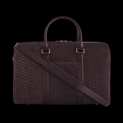 Kith Monogram Suede Traveler K40 Bag 'Incognito'