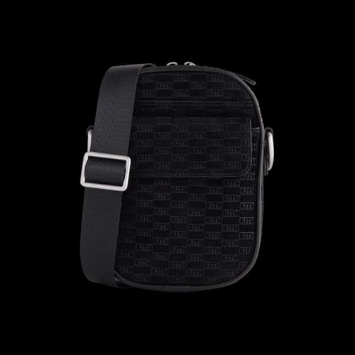Kith Monogram Suede Passenger K15 Bag 'Black'