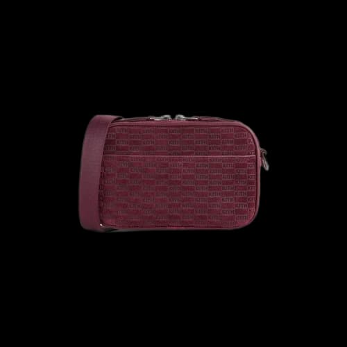 Kith Monogram Suede Crosswalk K20 Bag 'Magma'
