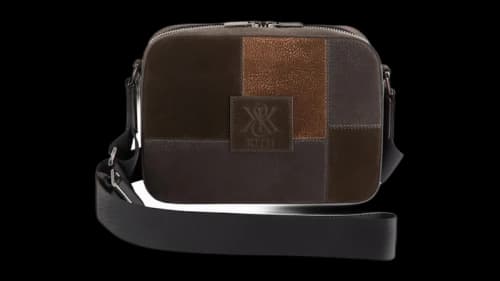 Kith Patchwork Velvet Patina Camera Crossbody Clever