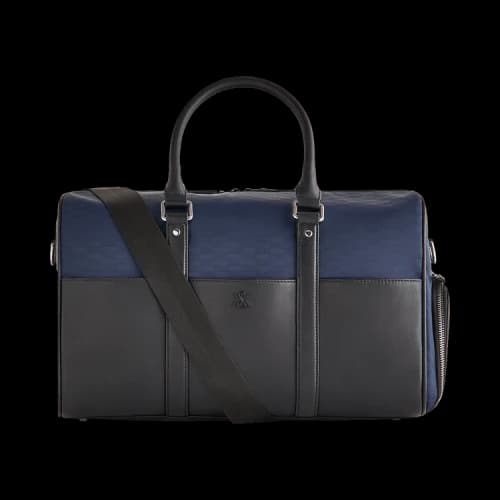 Kith Monogram Nylon Leather Traveler K40 Bag 'Nocturnal'