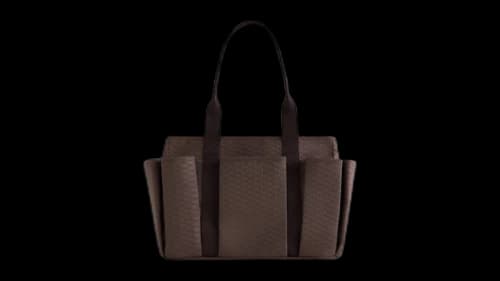 Kith Monogram Canvas Tote Bag Kindling