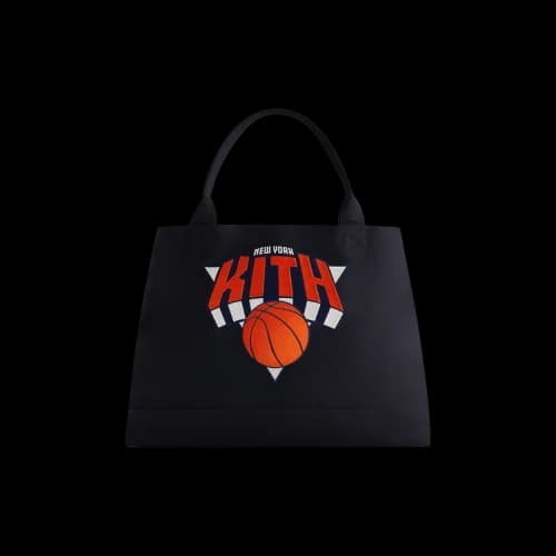 Kith For The New York Knicks Playoffs Canvas Tote 'Black'