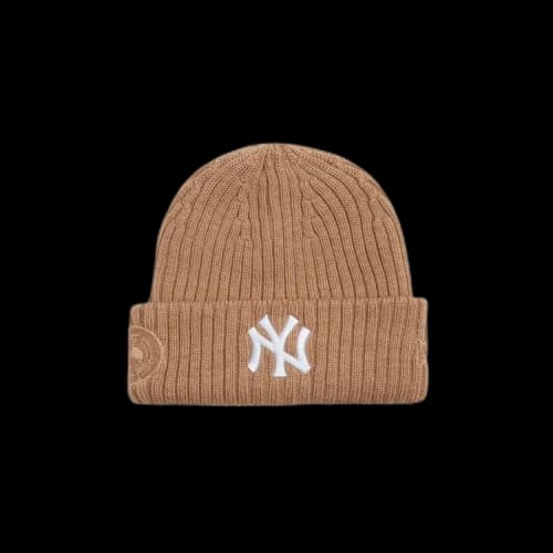 Kith & New Era For New York Yankees Knit Beanie 'Chestnut'