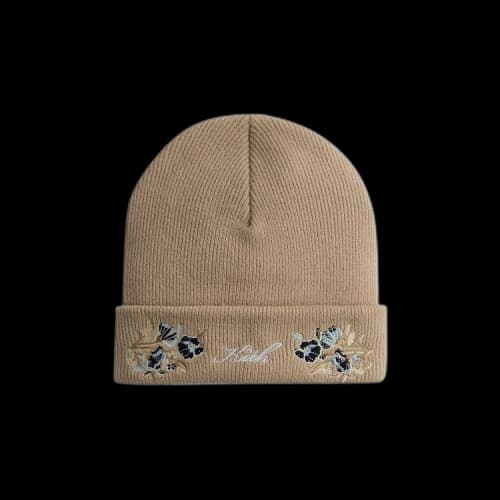 Kith Floral Script Beanie 'Canvas'