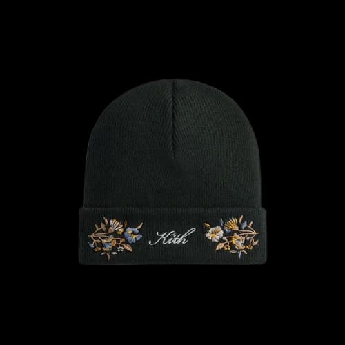 Kith Floral Script Beanie 'Stadium'