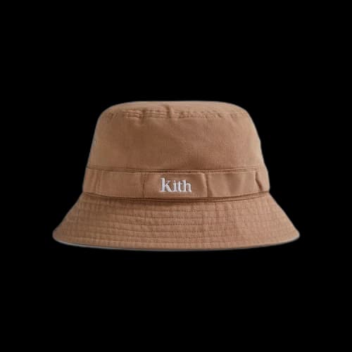 Kith Washed Classic Serif Bucket Hat 'Tuscan'