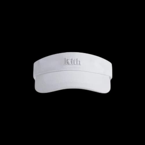 Kith Serif Washed Twill Visor 'Sandrift'