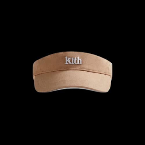 Kith Serif Washed Twill Visor 'Tuscan'