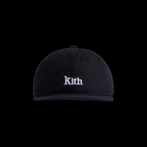 Kith Serif Snapback 'Black'