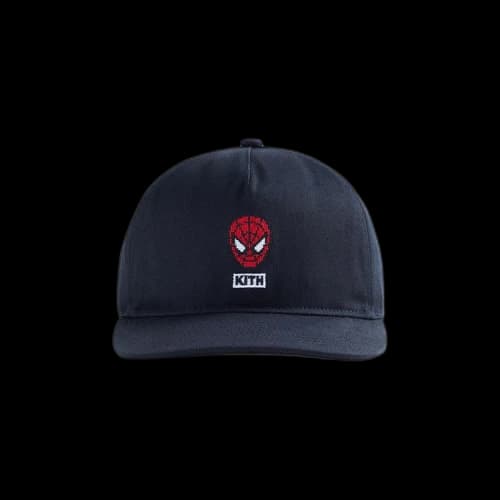Kith For Spider-Man Needle Point Snapback 'Black'