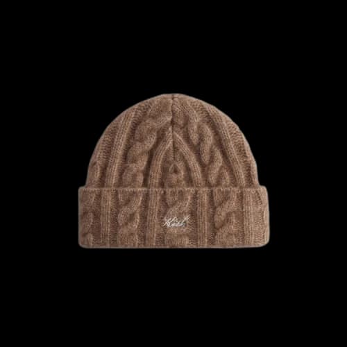 Kith Kithmas Cable Knit Beanie 'Quicksand'