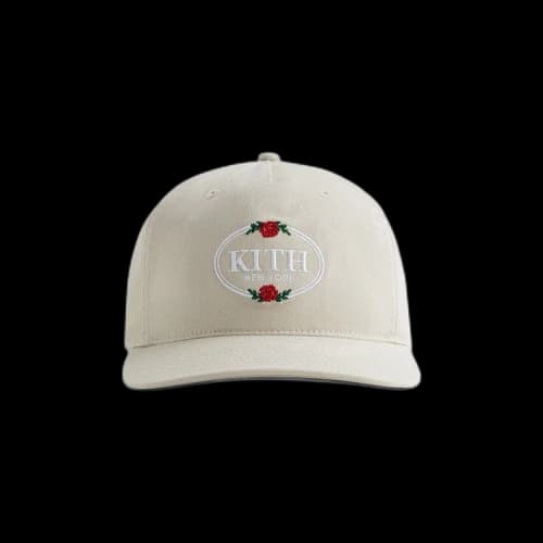 Kith Twill Pinch Crown Snapback Hat 'Hallow'