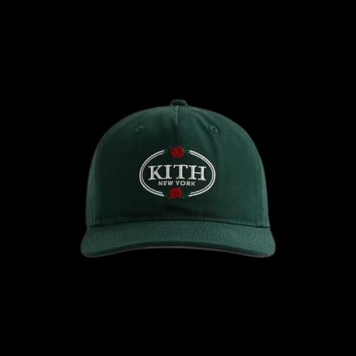 Kith Twill Pinch Crown Snapback Hat 'Stadium'