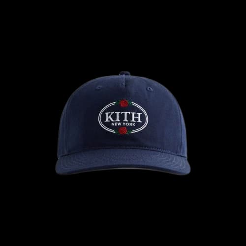 Kith Twill Pinch Crown Snapback Hat 'Nocturnal'