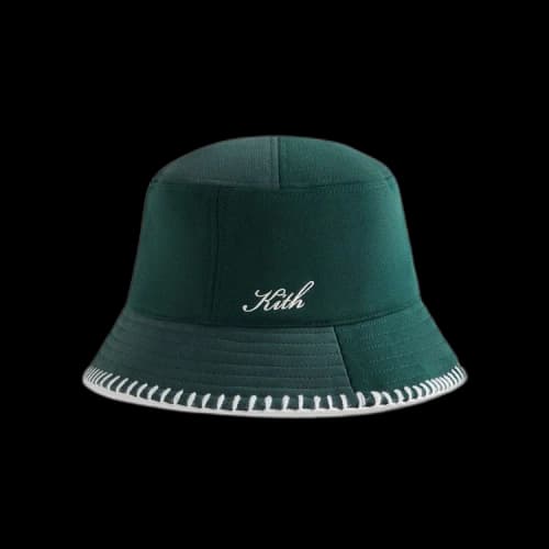 Kith Multi Panelled Fleece Bucket Hat 'Stadium'