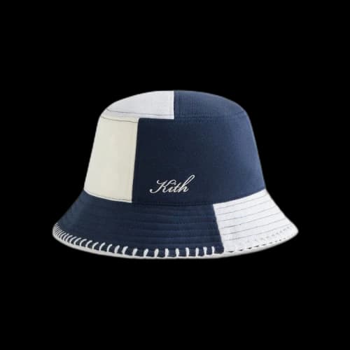 Kith Multi Panelled Fleece Bucket Hat 'Nocturnal'
