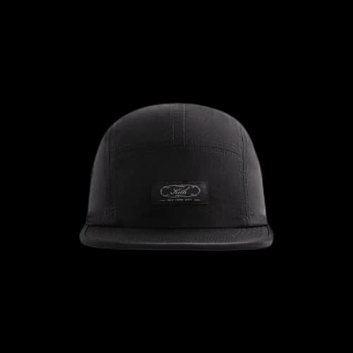 Kith Rose Woven Patch Camper Hat 'Black'