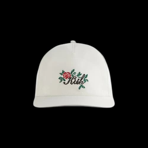 Kith Needlepoint Roses Snapback 'Sandrift'