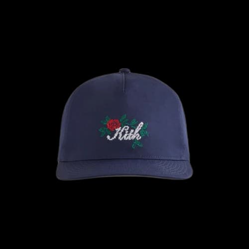 Kith Needlepoint Roses Snapback 'Nocturnal'