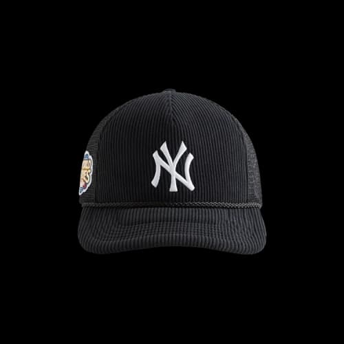 Kith For The New York Yankees Corduroy Trucker Hat 'Black'