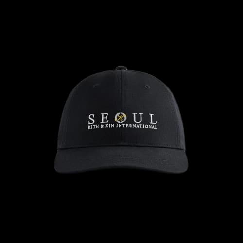 Kith Seoul Aaron Cap Black