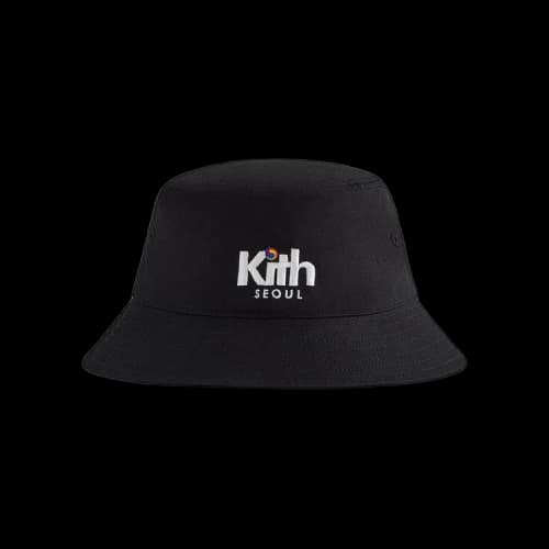 Kith Seoul Dawson Bucket Hat Black