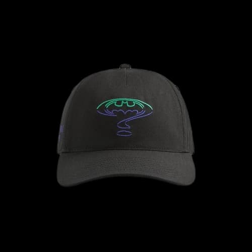 Kith x Batman Riddle Twill Low Pinch Crown Snapback 'Black'