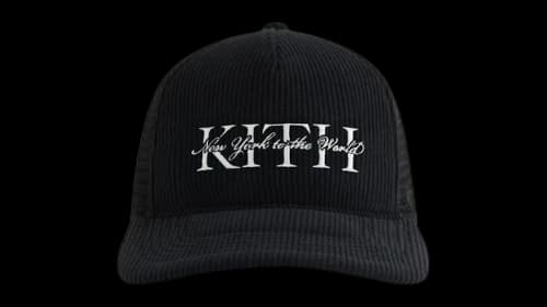 Kith For '47 Franchise Ls Trucker Hat Black