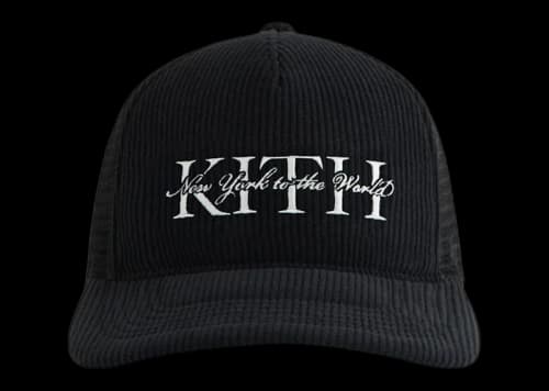 Kith x '47 Fitted Trucker Hat Black