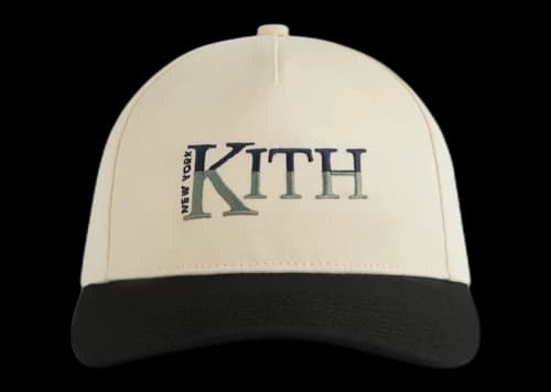 Kith Washed Twill Bay Low Pinch Crown Cap Sandrift