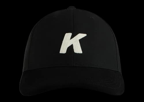 Kith Crochet K Aaron Classic Suede Brim Cap Black