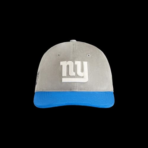 Kith x '47 For The NFL New York Giants Microsuede Two-Tone Franchise Ls Cap 'Concrete'